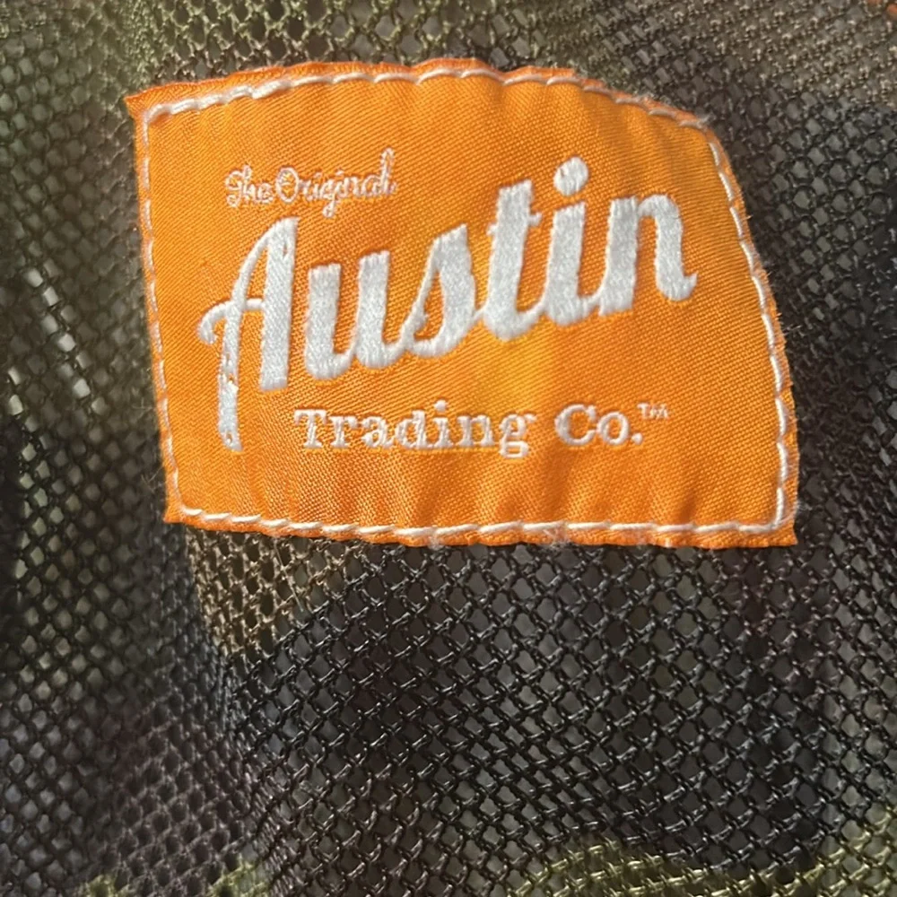 Austin Trading Co. camo mesh backpack
